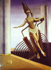 Die Teetering Frau — Max Ernst