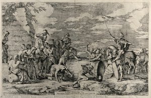 Carthaginian Soldiers Preparing The Martyrdom Of Attilius Re — Salvator Rosa