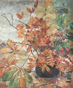 Still Life, Autumn — Albert Edward Wade