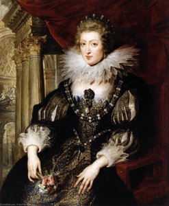 Retrato De Ana Da Áustria — Peter Paul Rubens