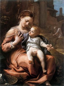 Virgin And The Child — Antonio Allegri Da Correggio