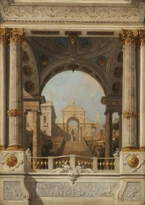 Perspective View (stage Design) — Canaletto