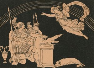 Iris Appearing To Turnus — Бартоломео Пинелли
