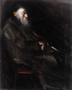 Portrait Of An Old Man Seated — Philip Naviasky