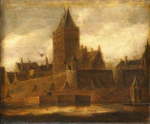 View Of The Valkhof In Nijmegen, Jan Van Goyen (manner Of), C. 1650 — Jan Josephszoon Van Goyen
