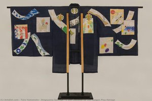 Shigeyama Sennojo Ⅲ’s Suo Costume For The Kyogen Play Hanago — Taro Yamamoto