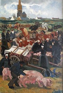 Foire Au Folgoët — Yvonne Jean Haffen