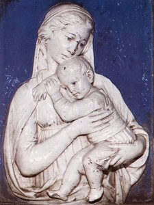 Madonna And Child — Luca Della Robbia