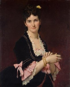 Portrait De Madame Mestayer — Žil Eli Delauni