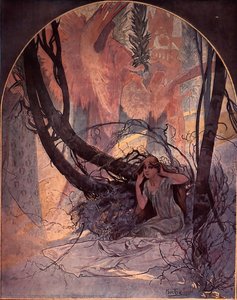 Easter Chimes Awaken Nature — Alphonse Mucha