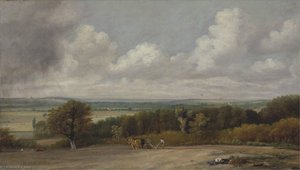 Scène De Labour Dans Le Suffolk — John Constable