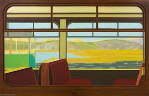 View From A Railway Carriage Porthmadog Harbour Station — Anna Todd