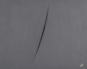 Concetto Spaziale, Attesa — Lucio Fontana