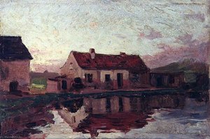 House In Franzensbad — Alexei Petrovich Bogoliubov
