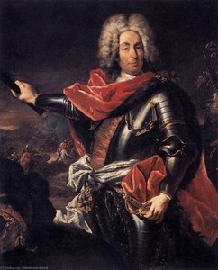 Portrait Of Marshal Matthias Von Der Schulenburg — Gianantonio Guardi