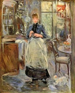 In The Dining Room — Berthe Morisot