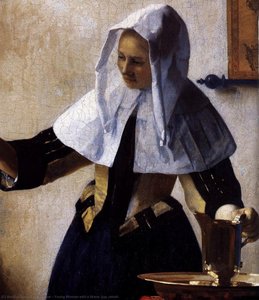 Giovane Donna Con Una Brocca D'acqua — Johannes Vermeer