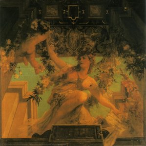 Sinnbild Des Frohlichen Lebensgenusses — Hans Makart