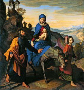 Flight Into Egypt — Julius Schnorr Von Carolsfeld