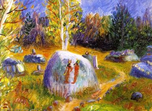 Ira And Lenna's Egyptian Burial Ground — William James Glackens