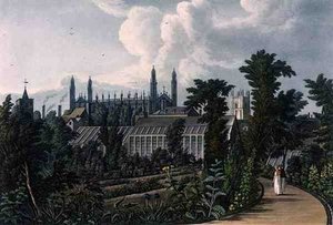 The Botanical Gardens, Cambridge — William Westall