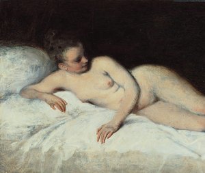 Reclining Nude — Jean-antoine Watteau