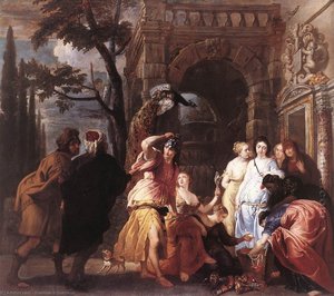 Achilles Among The Daughters Of Lycomedes — Erasmus Quellinus Ii