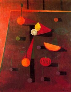 Red Still Life — Oscar Dominguez