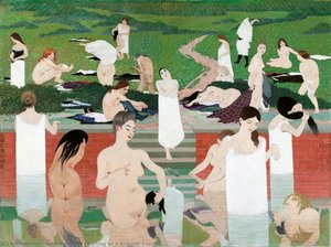 Baignade Par Une Soirée D'été — Félix Vallotton