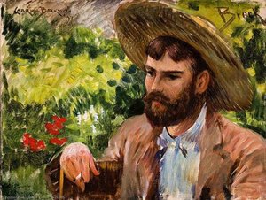 Portrait Of John Leslie Breck — James Carroll Beckwith