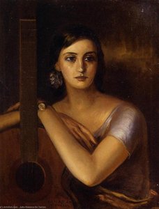 Woman With A Guitar — Córdoba Julio Romero De Torres