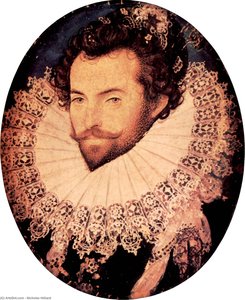 Sir Walter Raleigh — Nicholas Hilliard