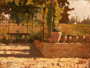 The Pergola — Silvestro Lega