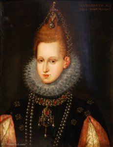 Portrait Of Margaret Of Austria, Queen Of Spain — Joseph The Younger Heintz