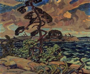 A September Gale, Georgian Bay — Arthur Lismer