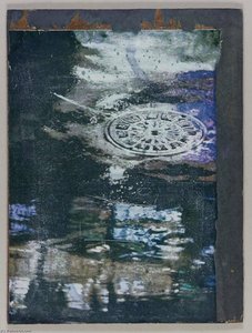 Untitled (rainy Street With Sewer Cover) — Joseph Cornell