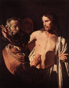 The Incredulity Of St Thomas — Gerard Van Honthorst
