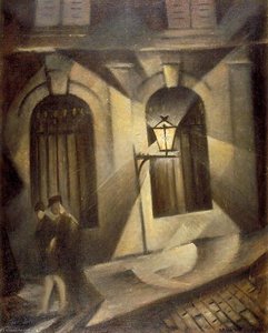 Sinister Paris Night — Christopher Richard Wynne Nevinson