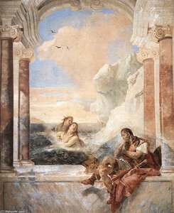 Thetis Consoling Achilles — Giovanni Battista Fontana