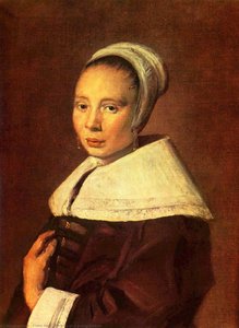 Portrait Of A Young Woman — Frans Hals
