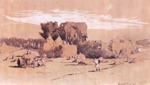 Haymaking — Josef Von Brandt