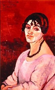 Self-portrait — Suzanne Valadon