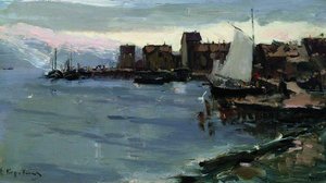 Norwegian Harbour. — Konstantin Alexeievitch Korovin