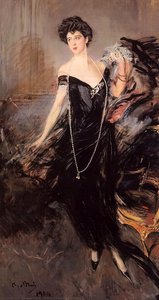 Portrait Of Donna Franca Florio — Giovanni Boldini