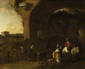 Travellers Resting — Karel Dujardin