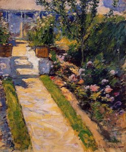 In The Garden — John Henry Twachtman