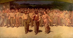 The Fourth Estate (also Known As Proletariat) — Giuseppe Pellizza Da Volpedo