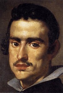 A Young Man (detail) — Diego Velázquez