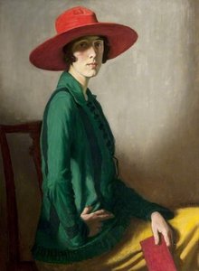 Lady With A Red Hat — William Strang