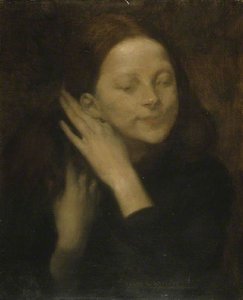 Portrait Of His Daughter, Lisbeth — 외젠 아나톨 카리에르